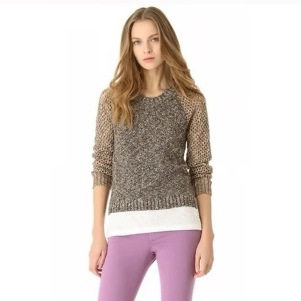Rag & Bone Lory Melange Crewneck Sweater